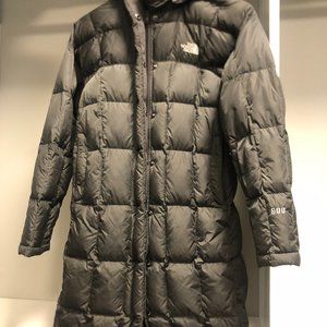 Women's Grey North Face Metropolis Coat, XS